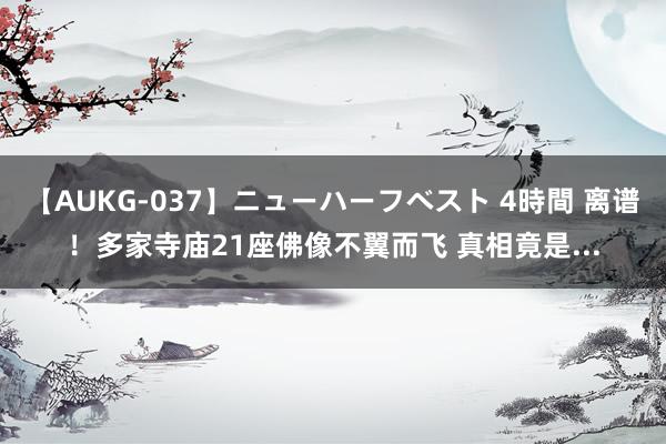 【AUKG-037】ニューハーフベスト 4時間 离谱！多家寺庙21座佛像不翼而飞 真相竟是...